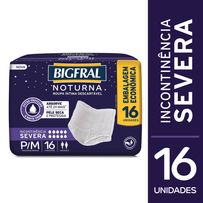 Roupa Íntima Bigfral Noturna P/M Unissex 16 Unidades