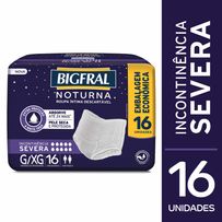 Roupa Íntima Bigfral Noturna G/XG Unissex 16 Unidades