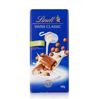 Chocolate Lindt Classic ao Leite com Avelã 100g