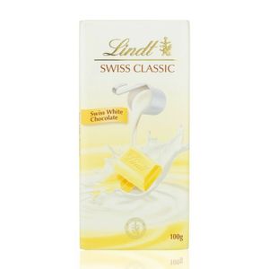 Chocolate Lindt Swiss Classic Branco 100g