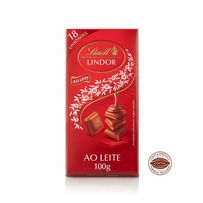 Chocolate Lindt Lindor Milk Com Recheio Cremoso Com 100g