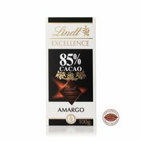 Chocolate Lindt Excellence 85% Cocoa Dark Com 100g