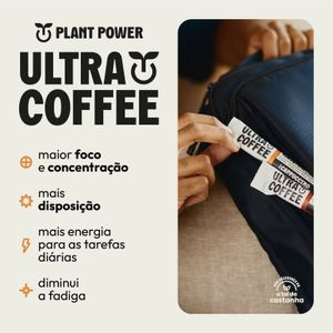 Suplemento Alimentar Ultracoffee Plant Power Chocolate 10g