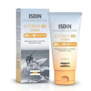 Protetor Solar Facial Alta Proteção Isdin Extrem90 Cream Fps90 - 50ml