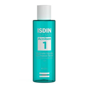 Sabonete Líquido De Limpeza Facial Isdin Oily Skin Acniben 1 Pele Oleosa - 208g