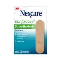 Curativos Superflexíveis Nexcare 20 unidades