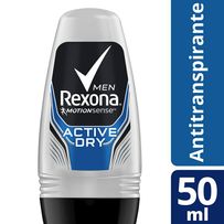 Desodorante Antitranspirante Roll-On Rexona Men Active Dry 50ml