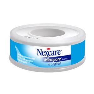 Fita Micropore Nexcare Branca 12mm X 4,5m 1 Unidade