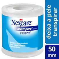 Fita Micropore Nexcare Branca - 50mm X 4,5m 1 Unidade