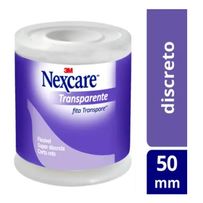 Esparadrapo Transpore Nexcare Transparente 5cm X 4,5m 1 Unidade
