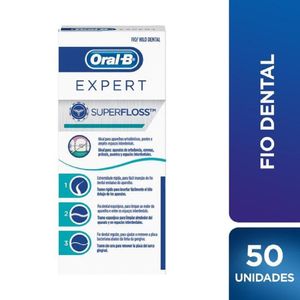 Fio Dental Oral B Super Floss 50 Unidades