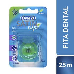 Fio Dental Oral-B Satin Tape Menta 25m