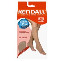 Meia 3/4 Kendall Feminina Sem Ponteira Média Compressão Cor Mel G 18-21mmHg 1871 - 1 Par