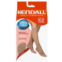 Meia 3/4 Kendall Feminina Sem Ponteira Média Compressão Cor Mel P 18-21mmHg 1871 - 1 Par