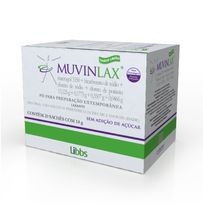 Laxante Em Pó Muvinlax Libbs 20 Envelopes De 14g Cada