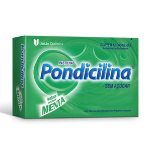Pondicilina Menta 12 Pastilhas