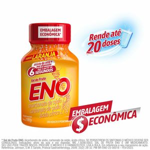 Sal De Fruta Eno Sabor Laranja 100g