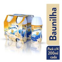 Suplemento Nutricional Glucerna Sr Sabor Baunilha 4 unidades de 200ml