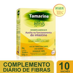 Tamarine Fibras Pó Solúvel 10 Sachês