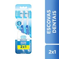 Escova Dental Oral-B Indicator Plus 40 - 2 unidades