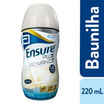 Suplemento Adulto Ensure Plus Advance Sabor Baunilha 220ml