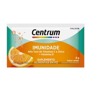 Multivitamínico Centrum Imunidade Sabor Laranja Pó Efervescente 5g