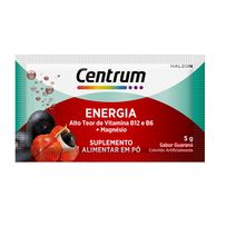 Multivitamínico Centrum Energia Sabor Guaraná Pó Efervescente 5g