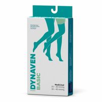 Meia 7/8 Coxa Sigvaris Dynaven Basic 20-30mmHg Bege G3 - 1 Unidade