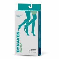 Meia 7/8 Coxa Sigvaris Dynaven Basic 20-30mmHg Bege G2 - 1 Par