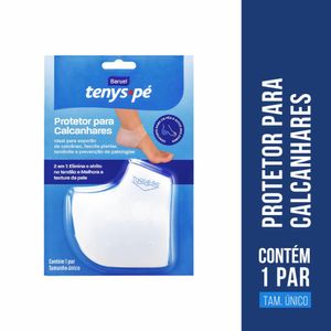 Protetor para Calcanhar Tenys Pé Tamanho Único 1 Par