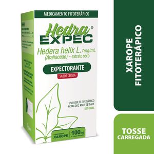 Hedra Expec 7mg/ml Legrand Solução Oral Xarope Expectorante 100ml