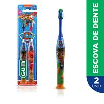 Escova Dental Infantil Gum Patrulha Canina Sortidas 2 Unidades