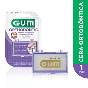 Cera Ortodôntica Gum Pre-Cortada Neutra 5 Barras