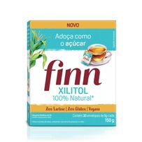 Adoçante Finn Xilitol 150g 30 envelopes