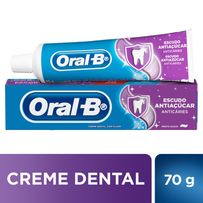 Creme Dental Oral-B Escudo Antiaçúcar 70g