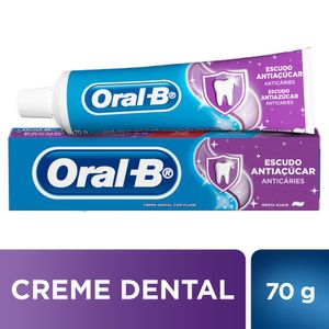 Creme Dental Oral-B Escudo Antiaçúcar 70g