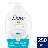 Sabonete Líquido Para As Mãos Dove Antibacteriano Cuida & Protege 250ml