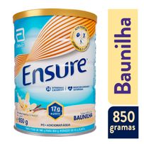 Suplemento Nutricional Ensure Sabor Baunilha 850g