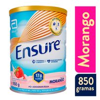Suplemento Nutricional Ensure Sabor Morango 850g