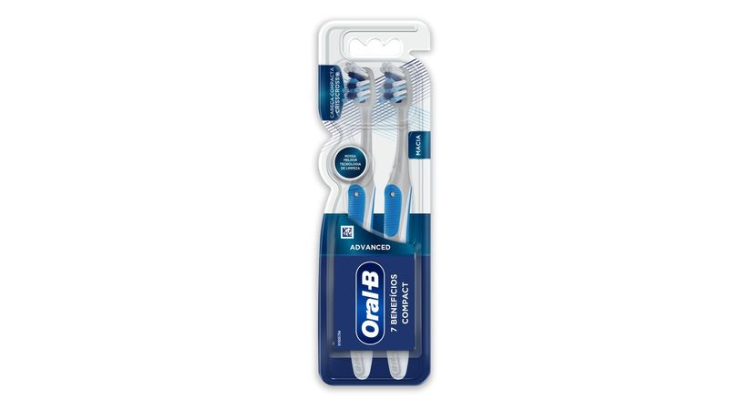 Escova Dental Oral-B Benefícios Control-Bac Advanced Macia