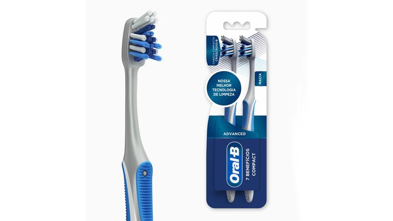 Escova Dental Oral-B Benefícios Control-Bac Advanced Macia