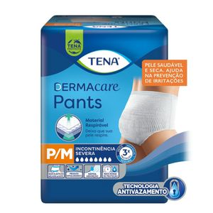 Roupa Íntima Tena Pants Dermacare P/M 8 unidades