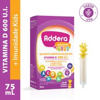 Suplemento Alimentar Addera Imunidade Kids 600UI 75ml