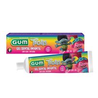 Gel Dental Infantil Gum Trolls Sabor Bubble Gum 50g