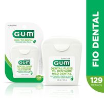 Fio Dental Gum Sabor Menta 129m