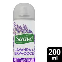 Desodorante Antitranspirante Aerosol Suave Lavanda E Erva Doce 200ml