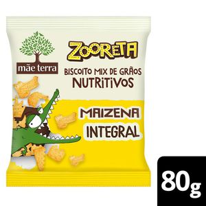Biscoito Mãe Terra Zooreta Maizena 80g