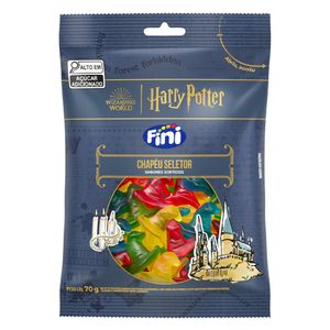 Bala Gelatina Fini Harry Potter Chapéu Seletor 70g