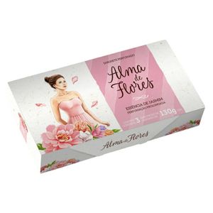 Sabonete Em Barra Alma Flores Jasmin 3 Unidades De 130g Cada