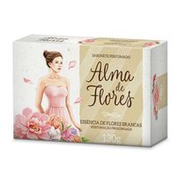Sabonete Em Barra Alma De Flores Brancas 130g